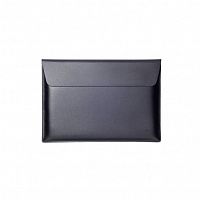Вертикальный кожаный чехол для Xiaomi Mi Notebook Air 13.3 Black (Черный) — фото