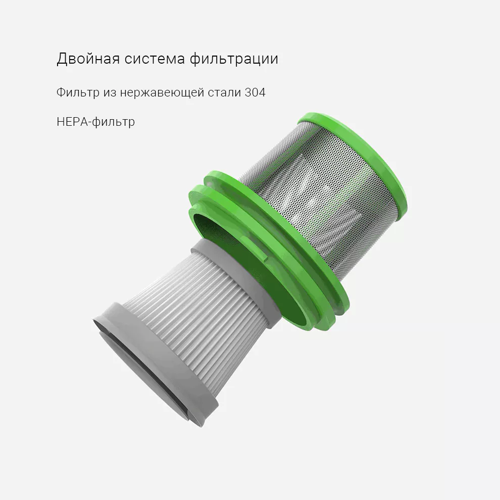 Портативный пылесос Xiaomi CleanFly FV2 Portable Vacuum Cleaner